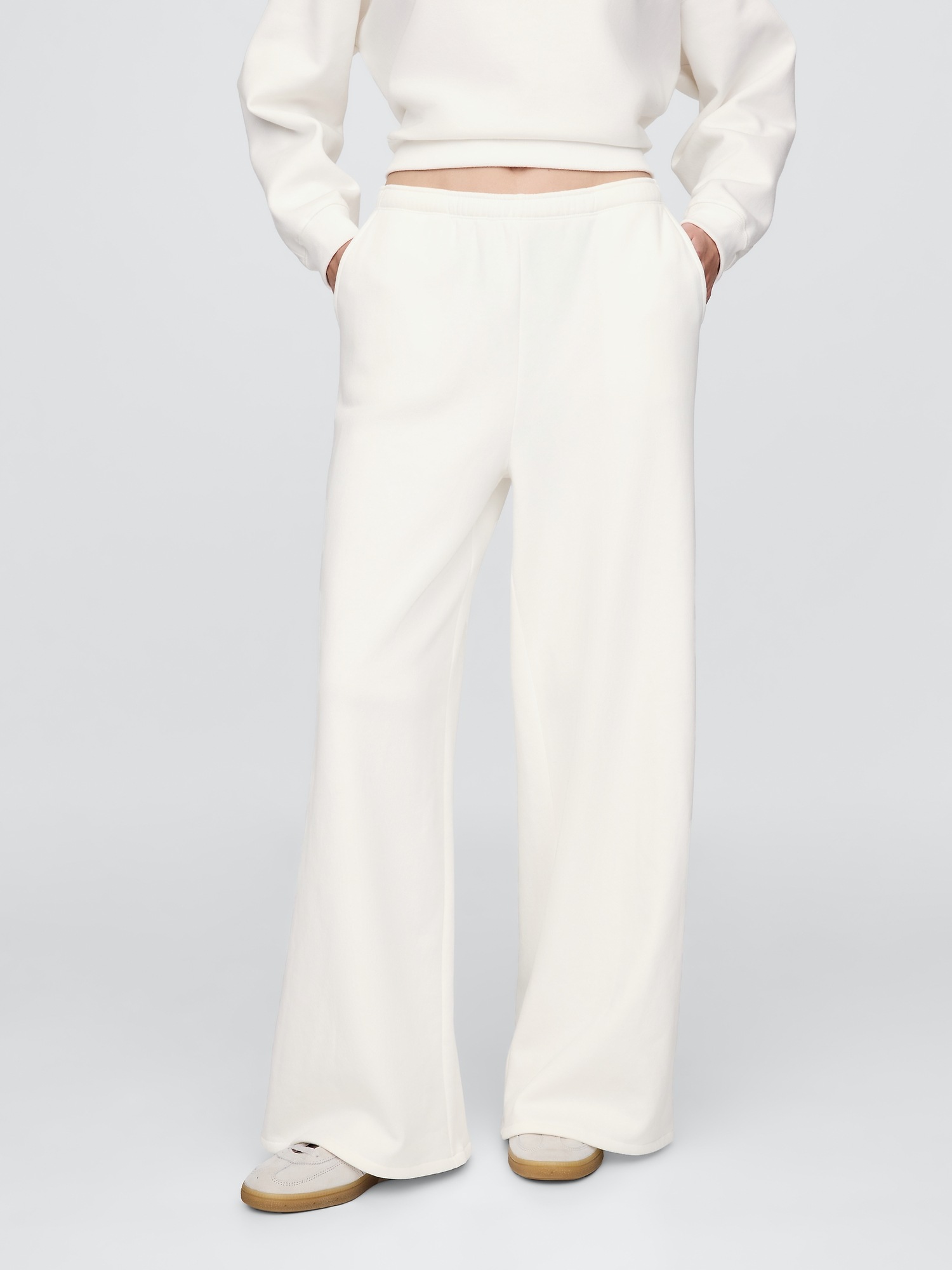 VintageSoft Baggy Wide-Leg Sweatpants