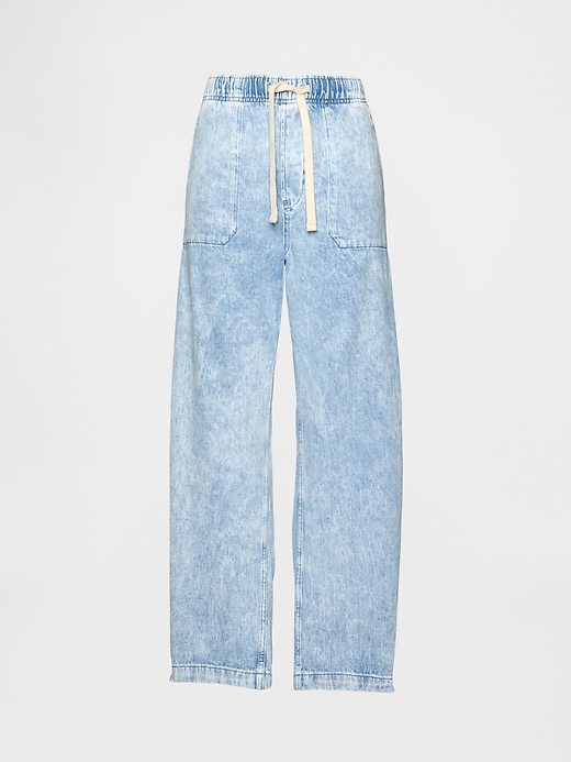 Image number 7 showing, High Rise Easy Barrel Jeans