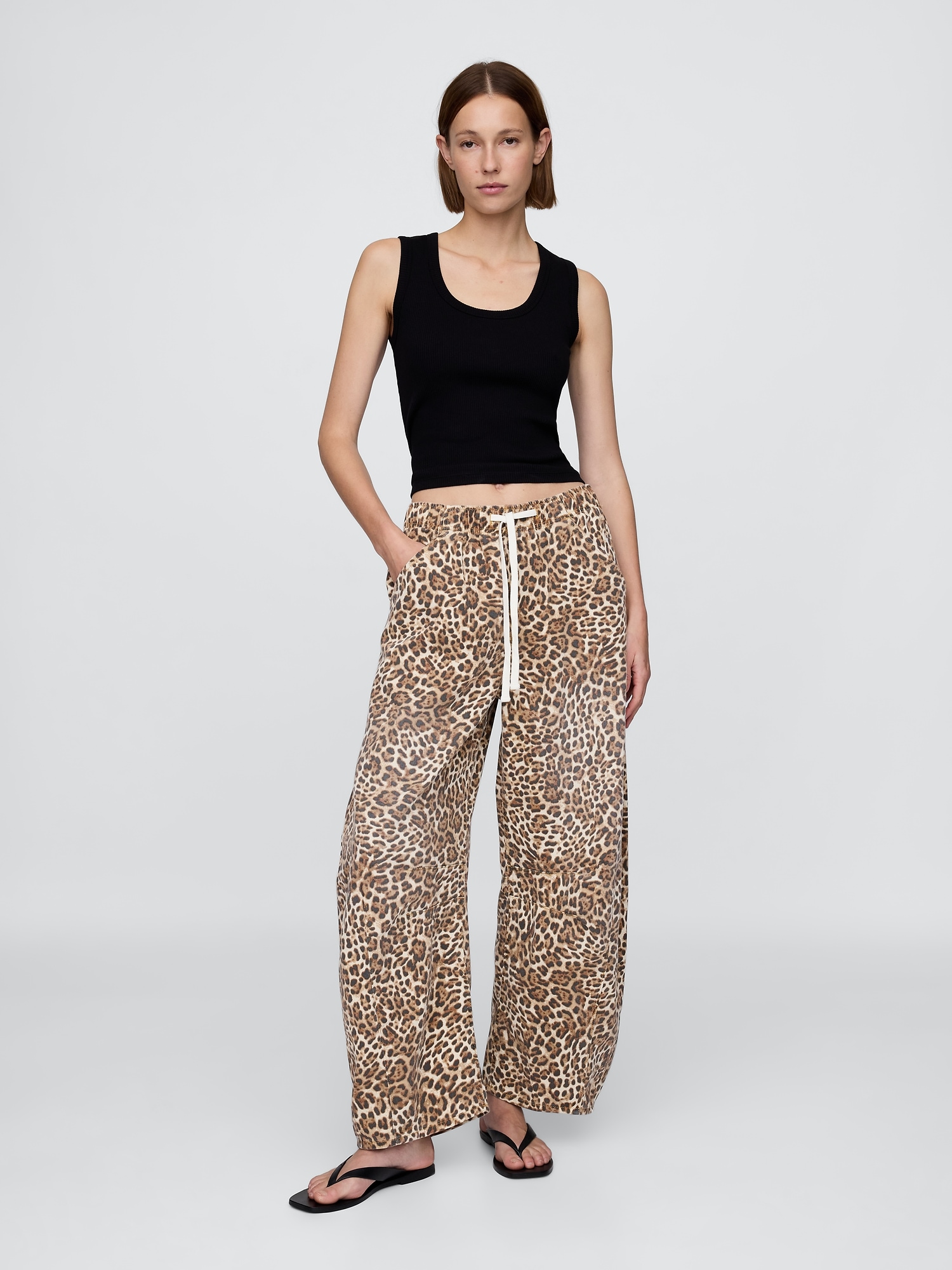 Mid Rise UltraSoft Easy Horseshoe Jeans