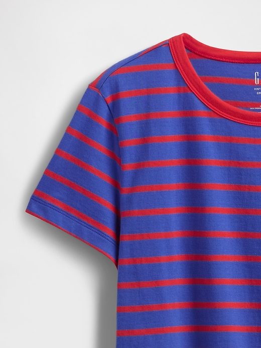 Image number 5 showing, Organic Cotton VintageSoft Crop T-Shirt