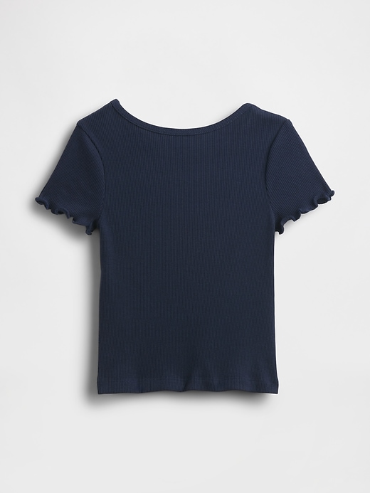 L'image numéro 2 présente T-shirt Agencez à volonté en tricot côtelé pour Bébé et Tout-petit