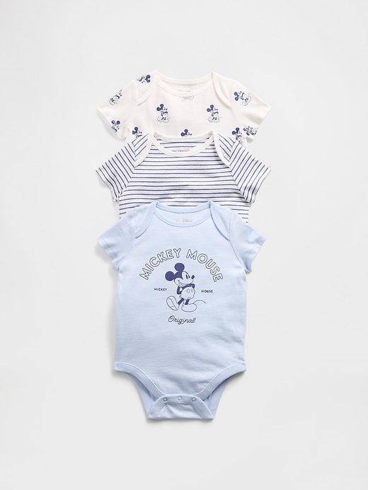 Image number 1 showing, Gap × Disney Baby First Favorites Organic Cotton Bodysuit (3-Pack)
