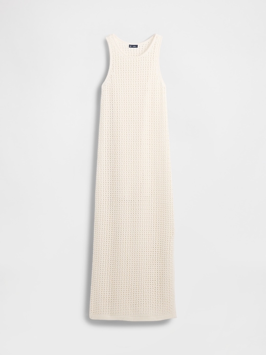 L'image numéro 4 présente Robe longue au crochet