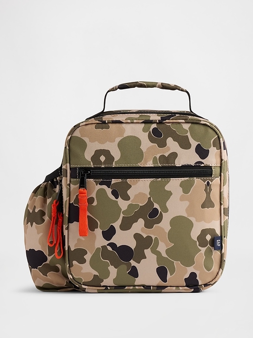 L'image numéro 1 présente Sac-repas à motif camouflage pour Enfant