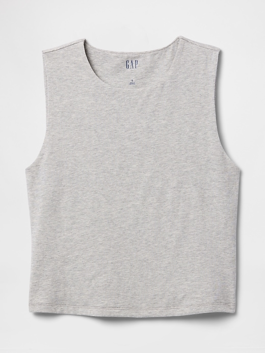 Image number 5 showing, CloseKnit Jersey Crop Tank Top