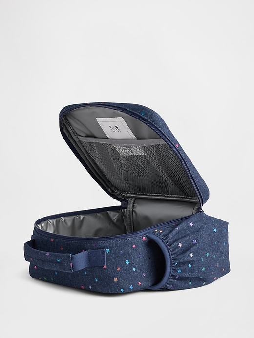 Image number 2 showing, Kids Denim Lunch Bag