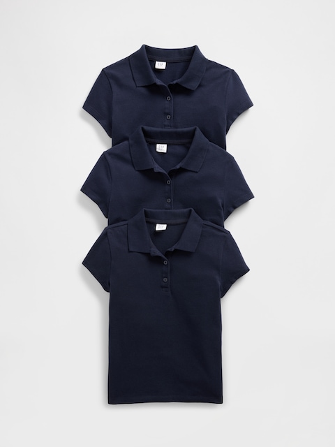 Kids Uniform Polo Shirt (3-Pack)