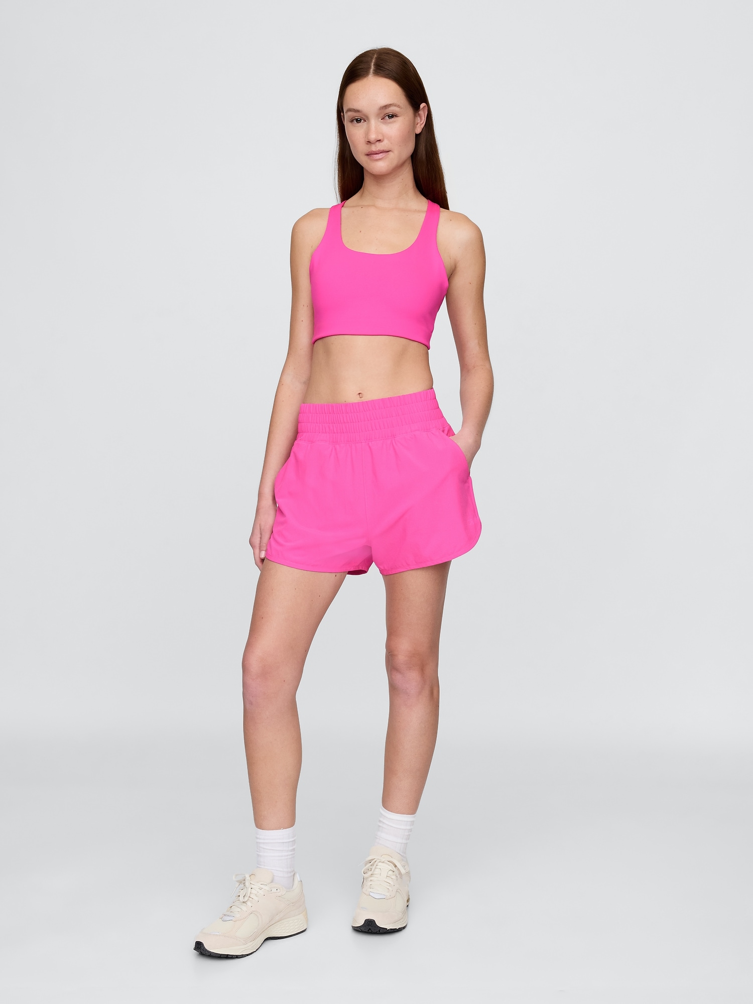 GapFit High Rise Running Shorts
