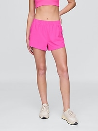 Image number 2 showing, GapFit Mid Rise Running Shorts