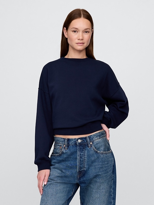 Image number 1 showing, VintageSoft Wedge Crewneck Sweatshirt