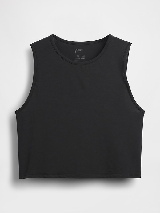 Image number 3 showing, GapFit Breathe Crop Muscle Tank Top