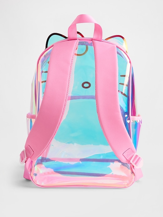 Image number 3 showing, Kids Hello Kitty Clear Backpack