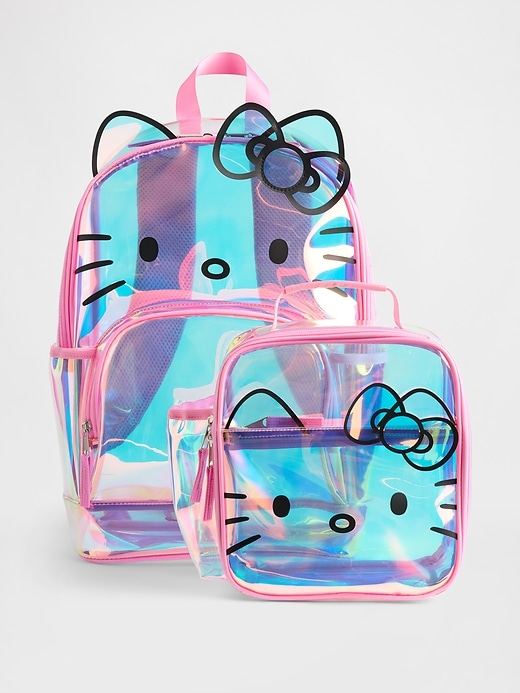 Image number 4 showing, Kids Hello Kitty Clear Backpack