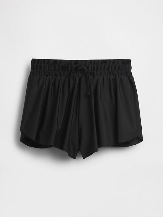 Image number 2 showing, Kids Butterfly-Hem Run Shorts