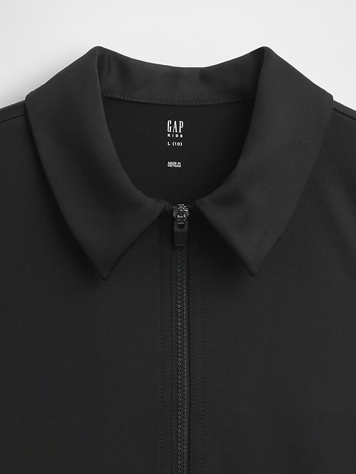 L'image numéro 5 présente Robe de sport à col polo et à plis pour Enfant