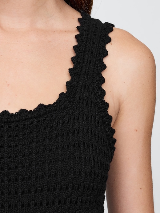 Image number 5 showing, Crochet Mini Dress