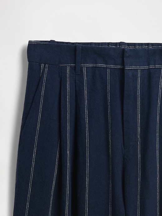 Image number 8 showing, 365 High Rise Linen-Blend Trousers