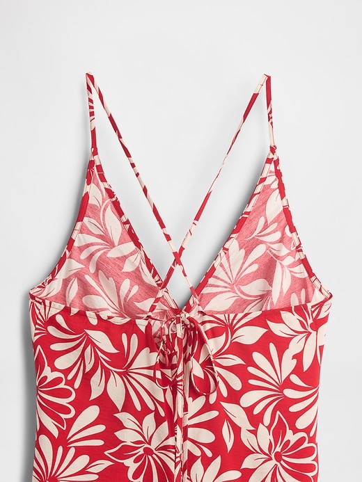 Image number 7 showing, Tie-Back Maxi Slip Dress