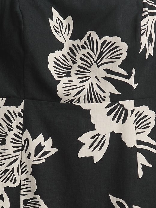 Image number 7 showing, Linen-Blend Mini Dress