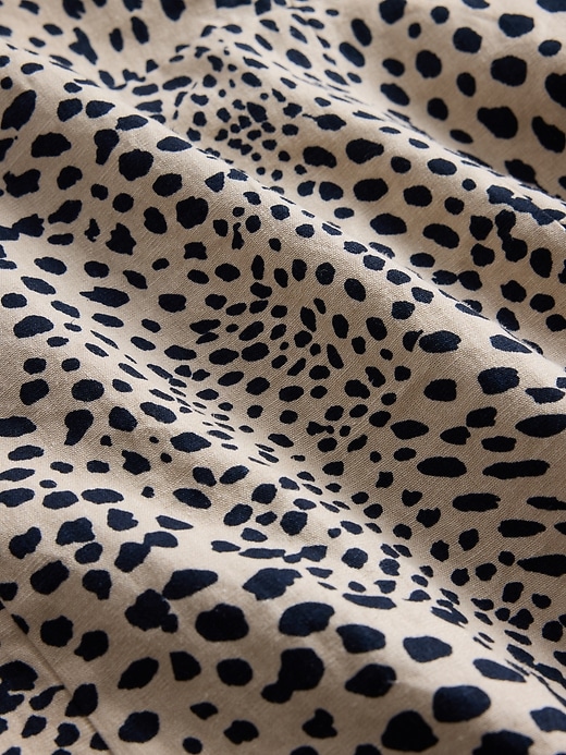 Image number 7 showing, Linen-Blend Mini Dress