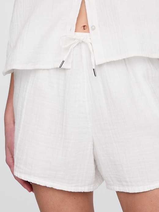 Image number 8 showing, Cotton Gauze Easy Shorts