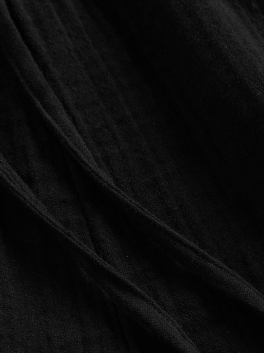 L'image numéro 8 présente Short confort en gaze froissée