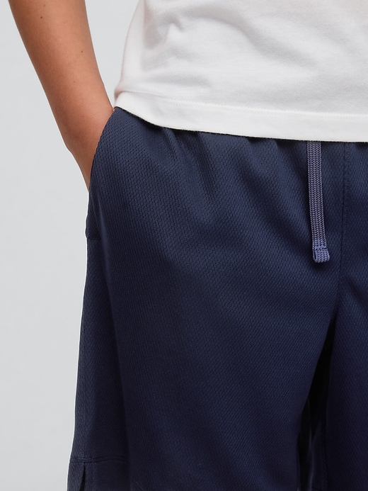 Image number 5 showing, Kids GapFit 6" Recycled Mesh Easy Shorts