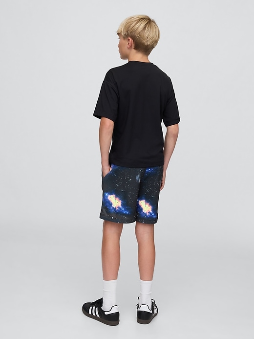 Image number 3 showing, Kids GapFit 6" Recycled Mesh Easy Shorts