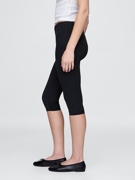 Image number 3 showing, GapFit High Rise Power Crop Leggings