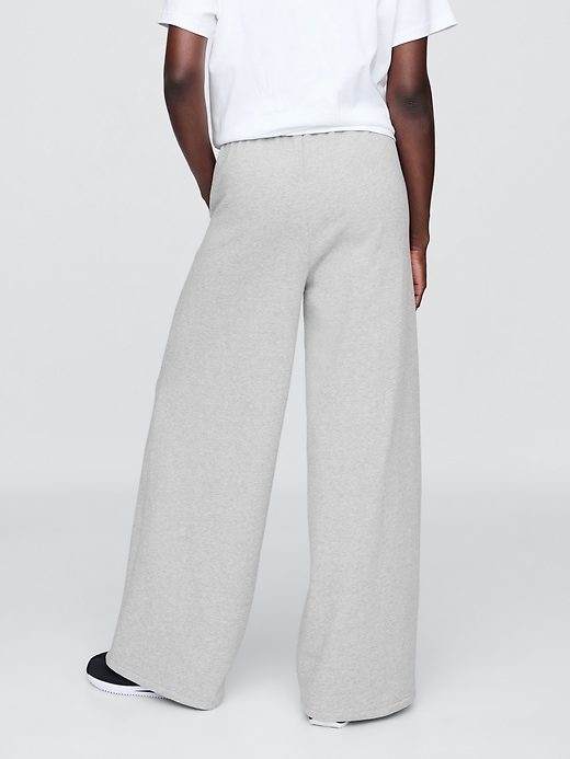 L'image numéro 4 présente Pantalon ballon à jambe large en coton ouaté VintageDoux