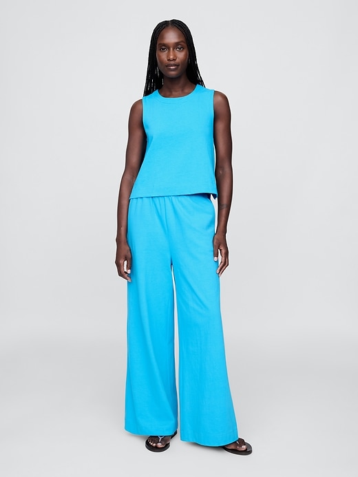 Image number 2 showing, UltraSoft Denim Shell Tank Top