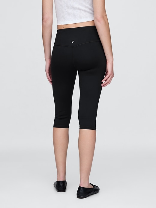 Image number 4 showing, GapFit High Rise Power Crop Leggings