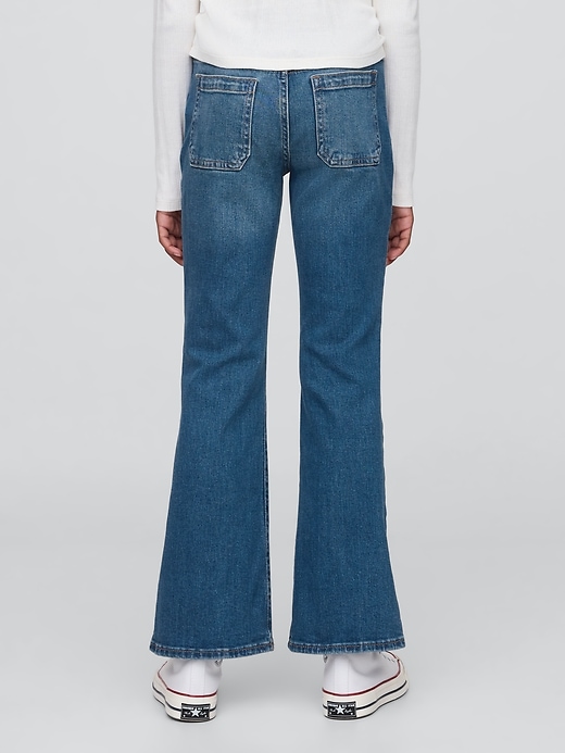 Image number 3 showing, Kids High Rise '70s Flare Jeans