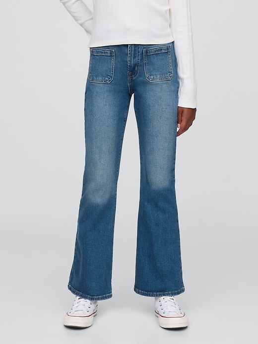 Image number 2 showing, Kids High Rise '70s Flare Jeans