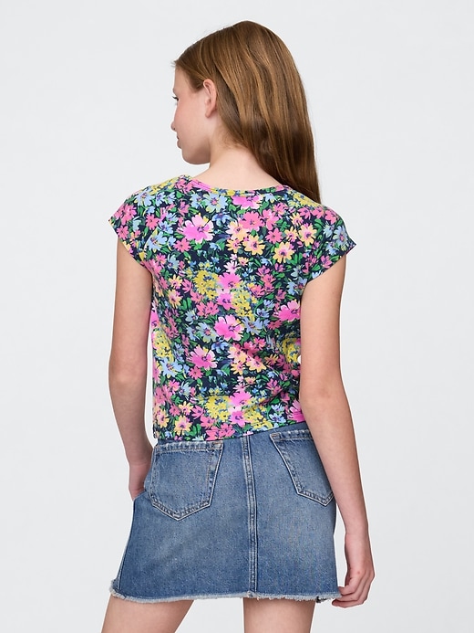 Image number 3 showing, Kids Square-Neck T-Shirt