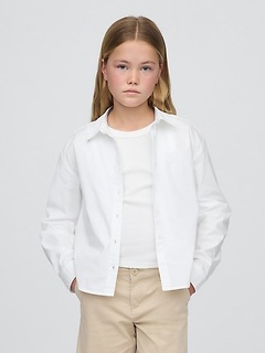 Girls' White Shirts \u0026 Tops | Gap