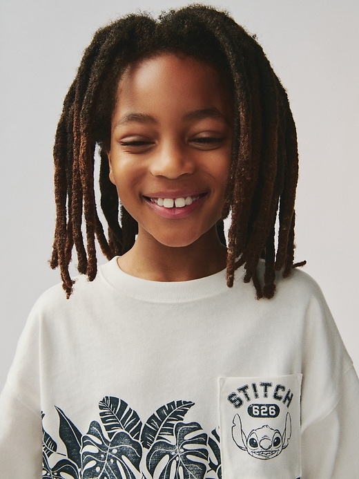 Image number 6 showing, Lilo & Stitch Kids Graphic T-Shirt
