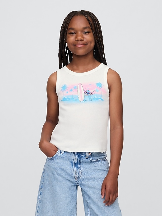 Lilo & Stitch Kids Rib Tank Top | Gap