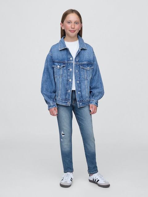 Kids Mid Rise Super Skinny Jeans