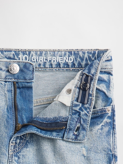 L'image numéro 5 présente Jean girlfriend à taille basse moyenne pour Enfant