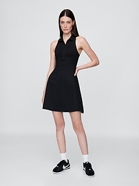 Image number 2 showing, GapFit Power Zip Polo Dress
