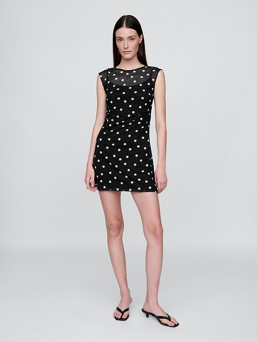 Image number 1 showing, Mesh Mini Dress