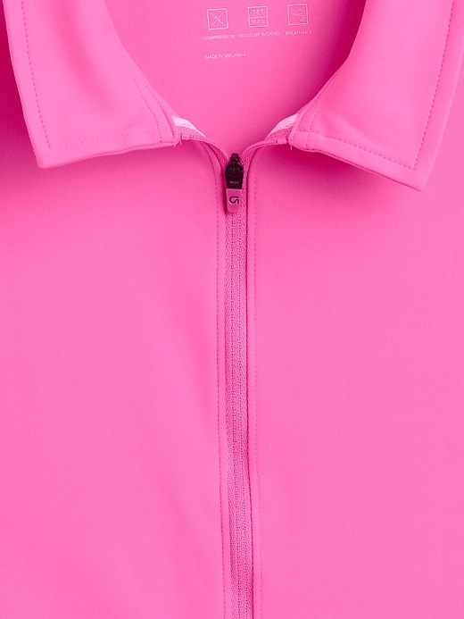 Image number 6 showing, GapFit Power Zip Polo Dress