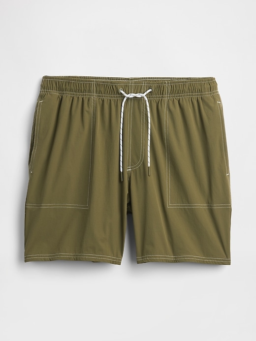 L'image numéro 6 présente Short de bain de 15 cm