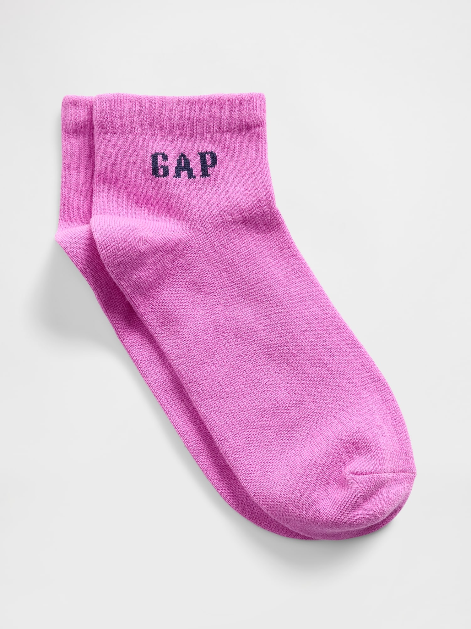 Gap Logo Quarter Crew Socks