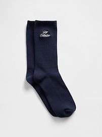 Image number 1 showing, Logo Crew Socks