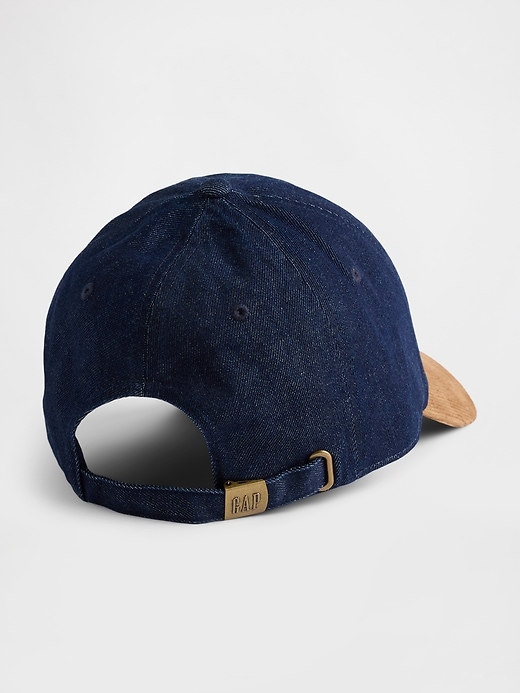 Image number 2 showing, Denim & Corduroy Baseball Hat