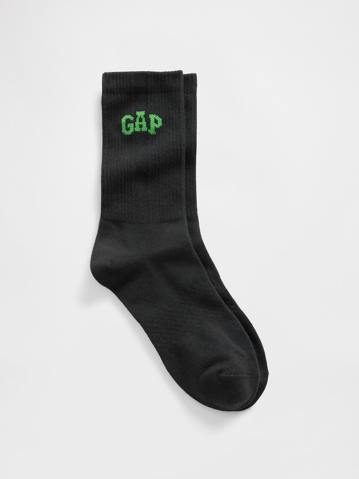 Image number 1 showing, Gap Logo Athletic Crew Socks