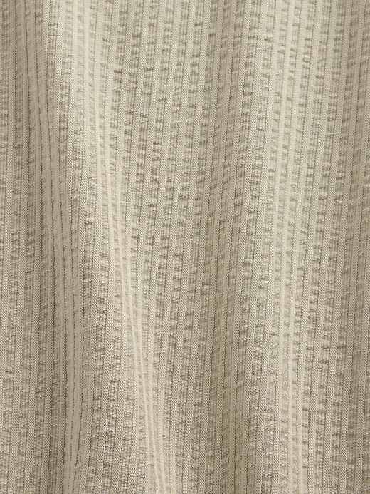 Image number 3 showing, Baby Seersucker Henley Footless One-Piece