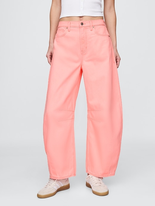 Image number 2 showing, High Rise Horseshoe Jeans